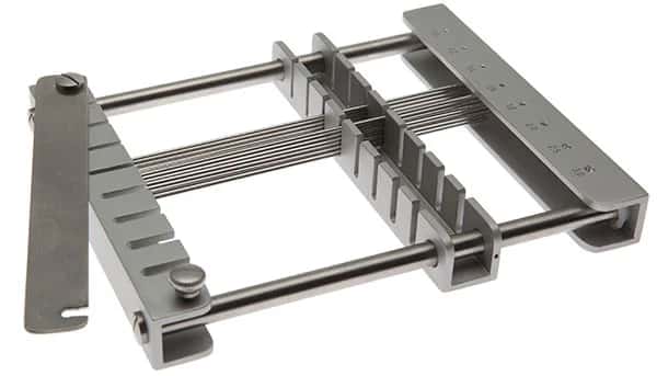 Drill wire storage rack