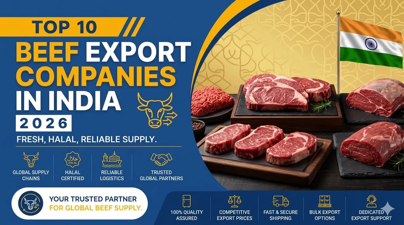 Top 10 Beef Export Companies in India 2026