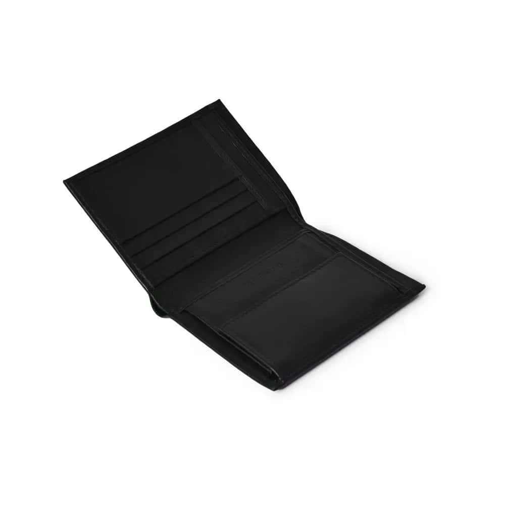 Genuine Leather Bifold Wallet with RFID Protection