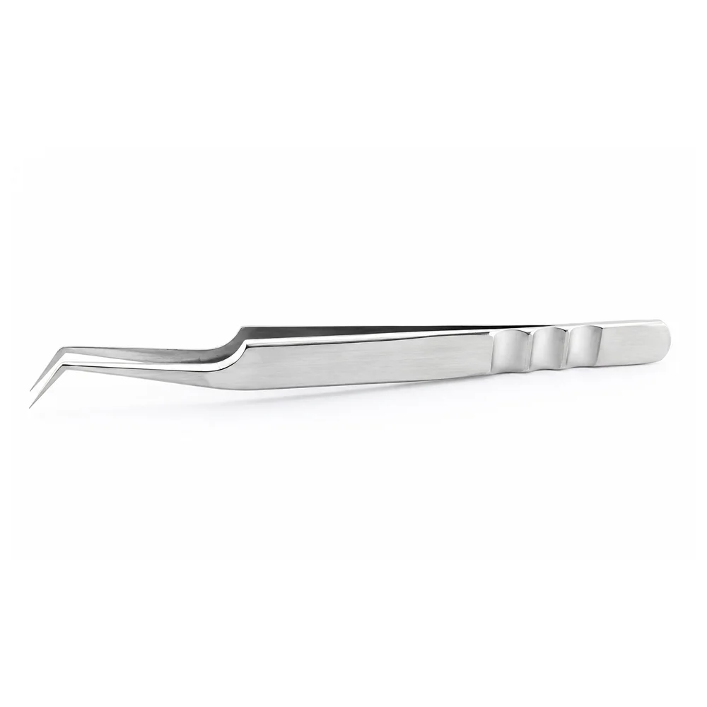 Angled tweezers