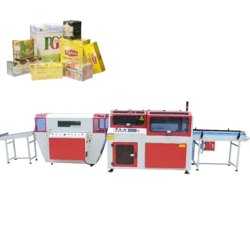Automatic Continuous Heat Shrink Packaging Machine for Various Products