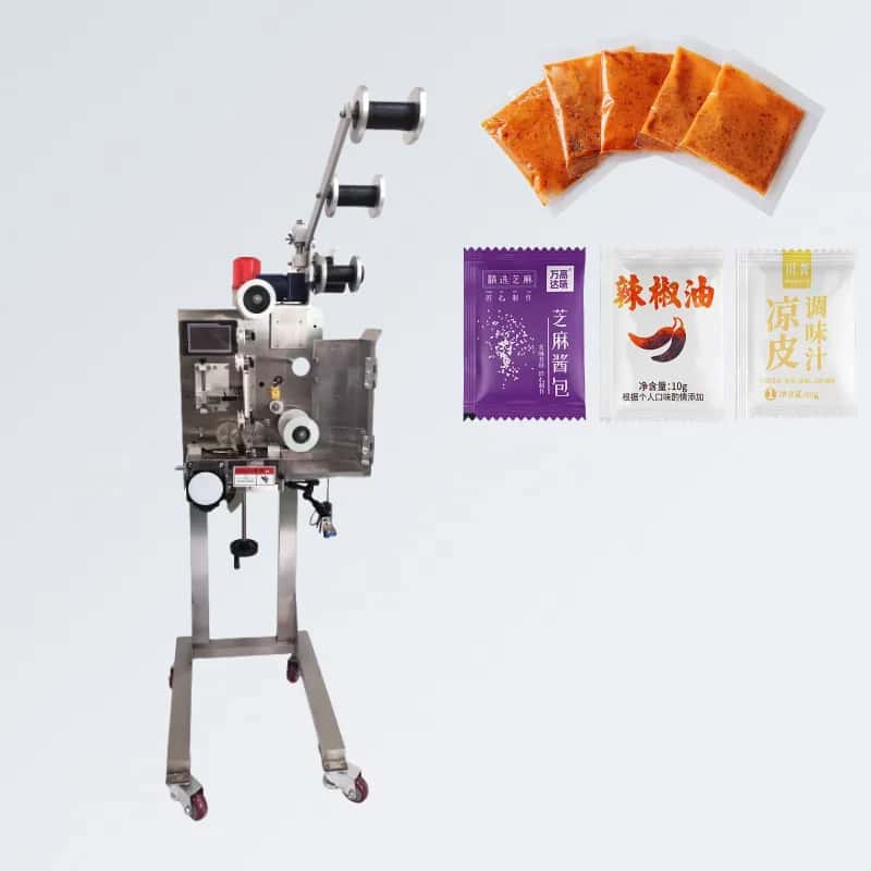 Automatic Seasoning Packet Bag Feeder for Noodle and Vinegar Packets