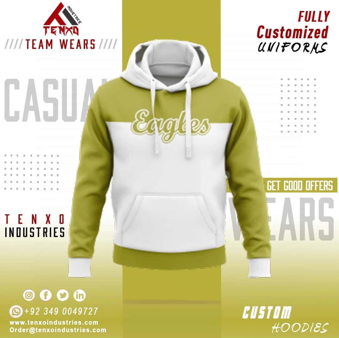 Hoodie with Eagles design