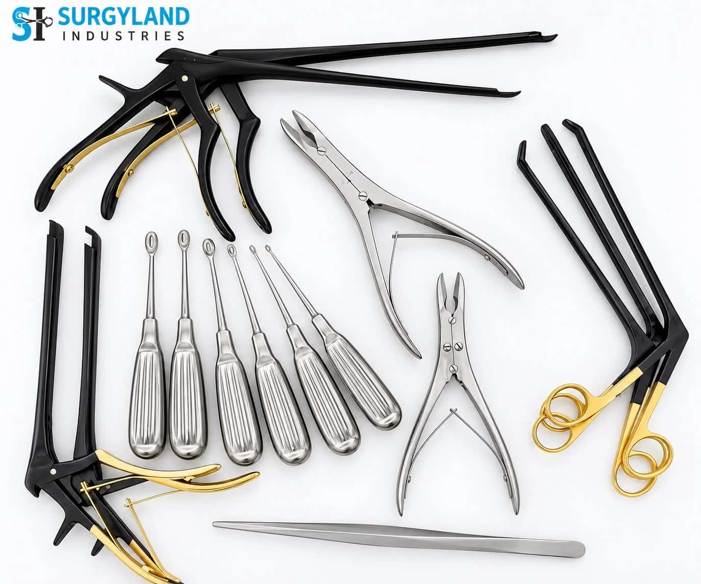 Spinal orthopedic instrument set